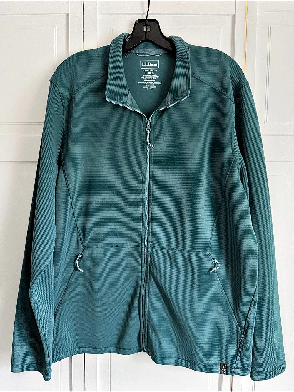 L.L. Bean Men's Softshell Jacket in Green Large